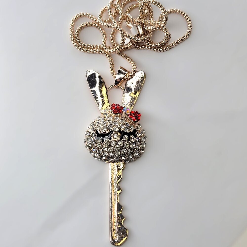 Rabbit Pendant Necklace _New without Tag